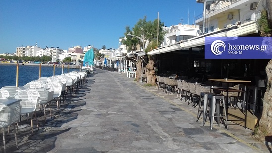 Image: Μιχελαράκης: Δεν θα κλείσουν τα καταστήματα καφέ εστίασης την Πέμπτη στην Ιεράπετρα