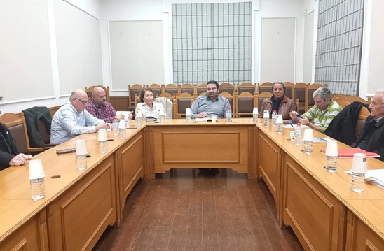 Image: Συνάντηση Αντιπεριφερειάρχη Αγροτικής Οικονομίας με τη διοίκηση του ΓΕΩΤΕΕ Κρήτης