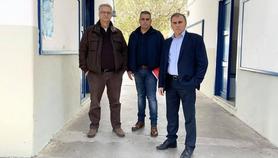 Image: Συνάντηση του Δημάρχου Ιεράπετρας με τον Πρύτανη του Μεσογειακού Πανεπιστημίου Κρήτης