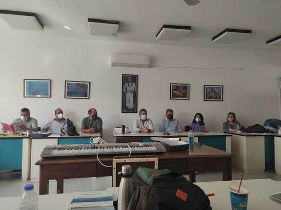 Image: Επίσκεψη του Διευθυντή Δευτεροβάθμιας Εκπαίδευσης Λασιθίου στις σχολικές μονάδες της Νεάπολης