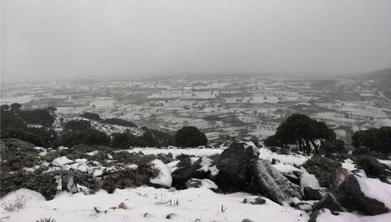 Image: Κλειστά τα σχολεία στο Οροπέδιο λόγω χιονιά - Αναλυτικά ο καιρός