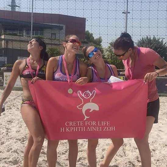 Image: Η Κρήτη δίνει ζωή:  Τουρνουά της Beach Volley Academy για καλό σκοπό 