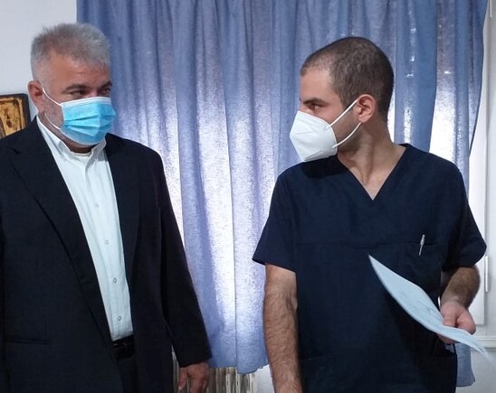 Image: Νέος γιατρός  στη παθολογική κλινική του  νοσοκομείου Ιεράπετρας