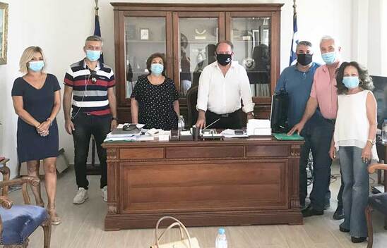 Image: Συνάντηση Αντιπεριφερειάρχη Λασιθίου με αντιπροσωπεία του Κινήματος Αλλαγής