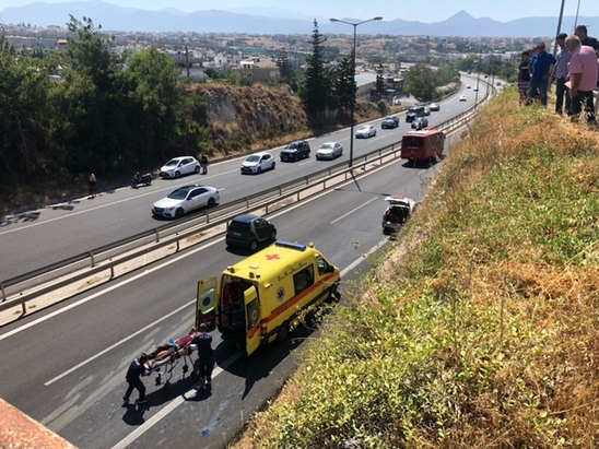 Image: Ηράκλειο: Ένας νεκρός δυο τραυματίες μετά απο τροχαίο στον ΒΟΑΚ