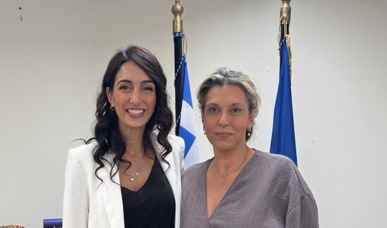 Image: Συνάντηση της Βουλευτή Λασιθίου Κατερίνας Σπυριδάκη με την Υφυπουργό Τουρισμού Άννα Καραμανλή