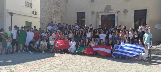 Image: Erasmus 2ου Γενικού Λυκείου - Στην Ιεράπετρα 62 μαθητές από 5 χώρες