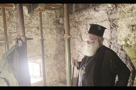 Image: Όλο πιο πίσω το έργο στην Ιερά Μονή Παναγίας Φανερωμένης - Σύμβολο πίστης και ενότητας για το Λασίθι