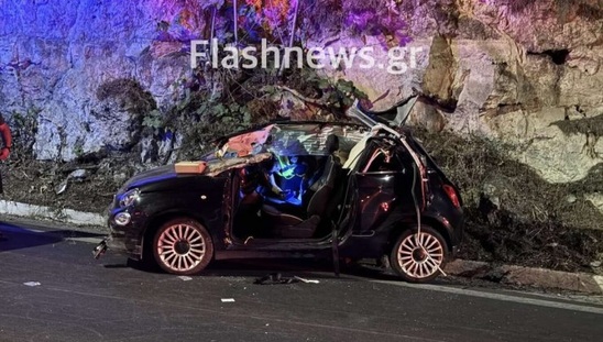 Image: Θανατηφόρο τροχαίο τα ξημερώματα στα Χανιά - Σκοτώθηκε μια γυναίκα 30 ετών