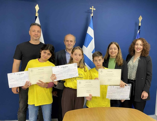 Image: Πρώτοι στην Ελλάδα μαθητές του 4ου Δημοτικού Ιεράπετρας στον διαγωνισμό «Alan Turing»