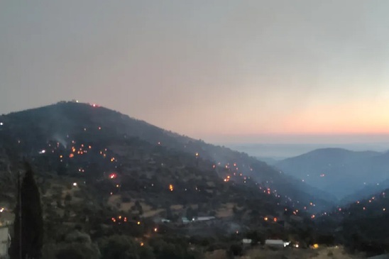 Image: Φωτιά στο Ρέθυμνο: Αισιοδοξία για την πορεία και το αποτέλεσμα της πυρόσβεσης