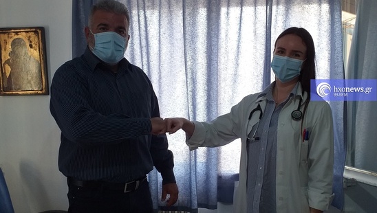 Image: Ορκίστηκε και ανέλαβε καθήκοντα νέα γιατρός στο Νοσοκομείο Ιεράπετρας