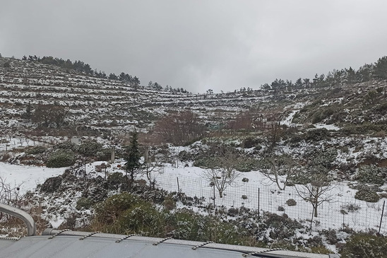 Image: Επικαιροποιήθηκε το έκτακτο δελτίο της ΕΜΥ – Χιόνια και αύριο στην Κρήτη