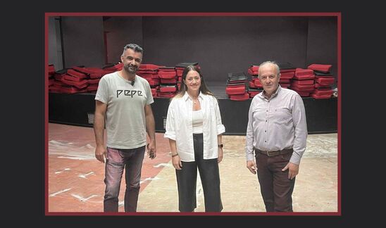 Image: Ο Δήμος Ιεράπετρας ανακαινίζει την αίθουσα «Μελίνα Μερκούρη» – Επένδυση στον πολιτισμό και την αισθητική αναβάθμιση