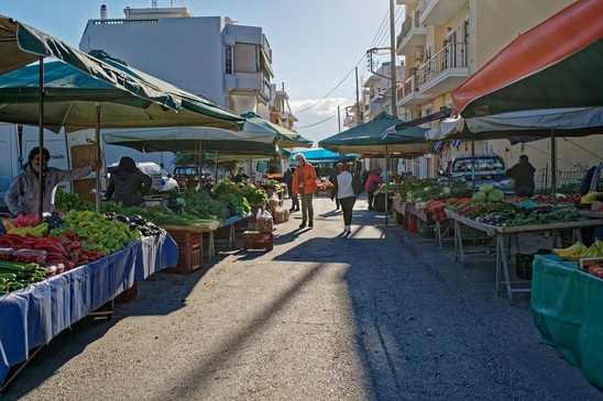 Image: Άγιος Νικόλαος: Καταργούνται τα πρόστιμα σε βάρος των παραγωγών - πωλητών στη Λαϊκή Αγορά 