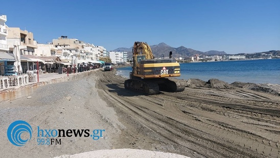 Image: Να μετατεθεί ο χρόνος  εργασιών προσάμμωσης στην παραλία Ιεράπετρας τέλη Οκτώβρη