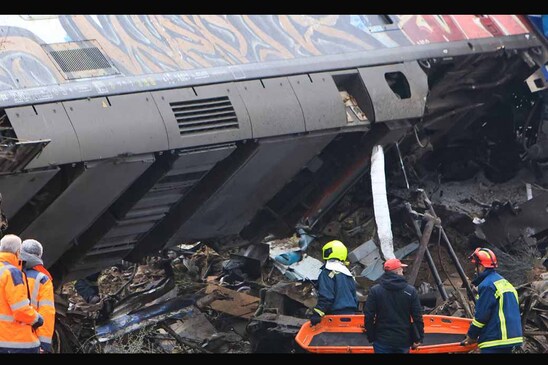 Image: Δυστύχημα στα Τέμπη: Συνελήφθησαν ο σταθμάρχης βάρδιας του ΟΣΕ και ο εκπρόσωπος της Hellenic Train