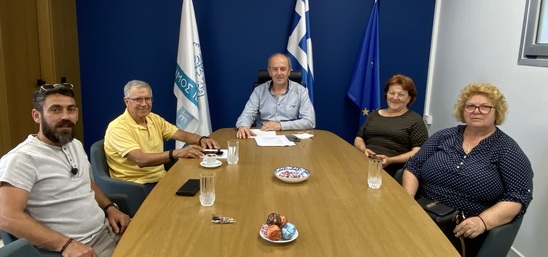 Image:  Συνάντηση του Δημάρχου Ιεράπετρας με τον Μορφωτικό Σύλλογο Κεντριού  