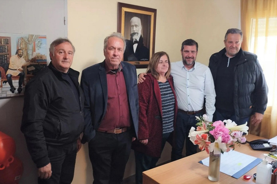 Image: Συναντήσεις Ανδρουλάκη με συλλόγους και  προέδρους κοινοτήτων  της Σητείας