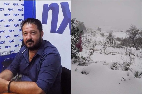 Image: Όχι σε άσκοπες μετακινήσεις στο χιονισμένο ορεινό δίκτυο Ιεράπετρας