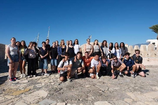 Image: Στο 1ο ΓΕΛ Ιεράπετρας η μαθητική ομάδα του Friedrichsgymnasium – Ένα ταξίδι πολιτισμού, δημοκρατίας και αρχαίου θεάτρου