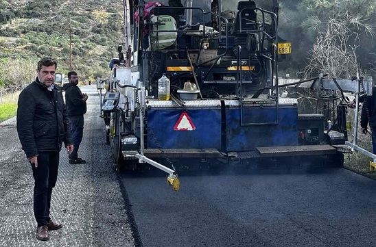 Image: Αυτοψία Αντιπεριφερειάρχη Λασιθίου σε εκτελούμενα έργα οδικής ασφάλειας στις περιοχές Ελούντα, Κριτσά, Σίσι του Δήμου Αγίου Νικολάου