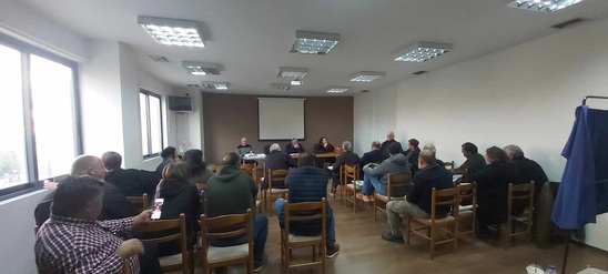 Image: Συνάντηση εκπροσώπων της ΕΛ.ΣΤΑΤ με προέδρους Δημοτικών Κοινοτήτων της Ιεράπετρας