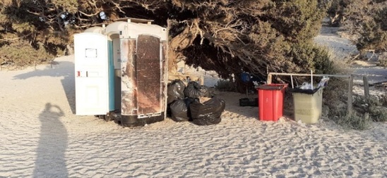 Image: Ρουμελιωτάκη: Η νήσος Χρυσή διατηρείται καθαρή παρά την μεγάλη επισκεψημότητα