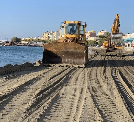 Image: Δήμαρχος Ιεράπετρας: «Η ολοκλήρωση του έργου του υφάλου κυματοθραύστη και η τεχνητή αναπλήρωση της ακτής θα μας δικαιώσει»