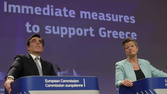 Image: Κομισιόν: Η ελληνική κυβέρνηση δεν έχει ζητήσει μετεγκατάσταση προσφύγων