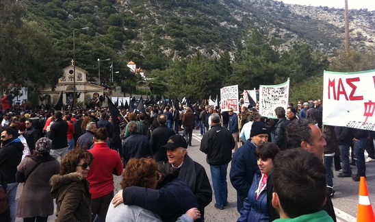 Image: Στο παγκρήτιο συλλαλητήριο για την υγεία η ΕΛΜΕ Λασιθίου