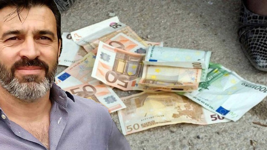 Image: Ο Νικόλαος Κιοσσές είναι ο υπάλληλος του Δήμου Ιεράπετρας που βρήκε και παρέδωσε τα χρήματα στην Αστυνομία