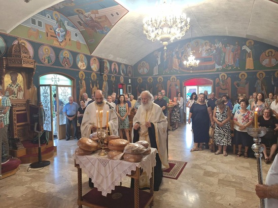 Image: Η εορτή της Αγίας Σοφίας, προστάτιδας του Συλλόγου Τριτέκνων Λασιθίου