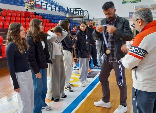 Image: Με επιτυχία πραγματοποιήθηκε ο τελικός του σχολικού πρωταθλήματος Λασιθίου στο μπάσκετ στο κλειστό γυμναστήριο Ιεράπετρας 