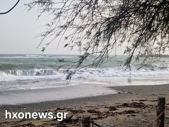 Image: Θυελλώδεις δυτικοί άνεμοι έως 8 μποφόρ στο ΝΑ Κρητικό Πέλαγος