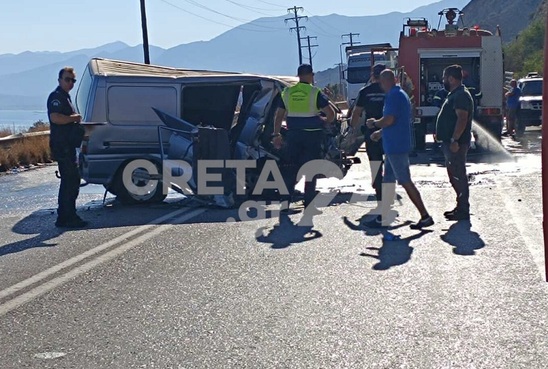 Image: 52χρονη η γυναίκα που σκοτώθηκε στο τροχαίο στον ΒΟΑΚ - Ήταν συνοδηγός σε κλούβα, δείτε φωτογραφίες