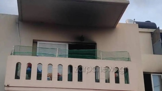 Image: Χανιά: Στο νοσοκομείο δύο παιδιά μετά από φωτιά στο σπίτι τους