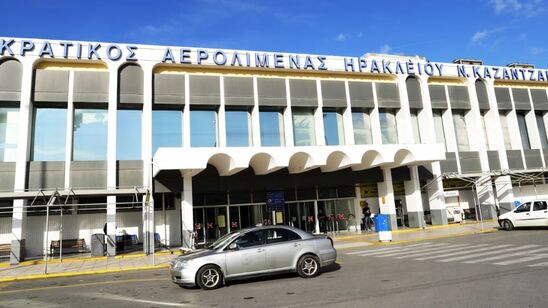 Image: Θεσπίστηκε τέλος 3 ευρώ ανά επιβάτη στο αεροδρόμιο Ηρακλείου «Νίκος Καζαντζάκης»