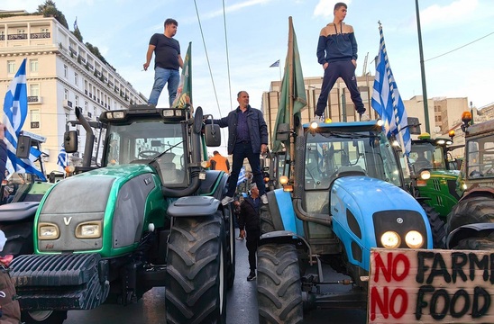 Image: Αγρότες: Στη Θεσσαλονίκη σήμερα τα τρακτέρ – «Δίνουμε αγώνα για την επιβίωσή μας»