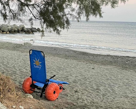 Image: Έκλεψαν το αμαξίδιο ΑμεΑ από την παραλία – Όποιος γνωρίζει κάτι, να επικοινωνήσει άμεσα με την Αστυνομία ή τον Δήμο Ιεράπετρας