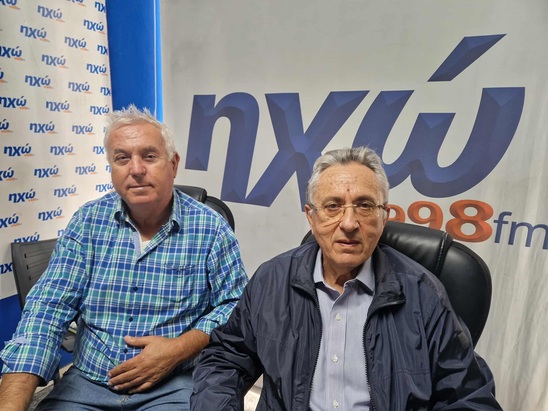 Image: Σήφης Αναστασάκης στους «Διαλόγους στον 21ο αιώνα» με τον Μανώλη Κουφάκη: «Η Ιεράπετρα χρειάζεται σχέδιο, επιμονή και συνέχεια – τα προβλήματα δεν έχουν χρώμα»