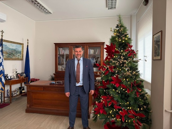 Image: Μήνυμα Αντιπεριφερειάρχη Λασιθίου Γιάννη Ανδρουλάκη για το Νέο Έτος 2026
