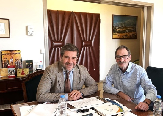 Image: Συνάντηση Αντιπεριφερειάρχη Λασιθίου με τον πρόεδρο Νικηθιανού για ζητήματα της τοπικής κοινότητας