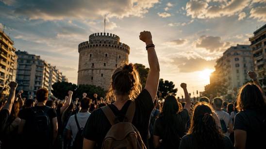 Image: Η ΕΛΜΕ Λασιθίου στο συλλαλητήριο της Θεσσαλονίκης ενόψει της ΔΕΘ