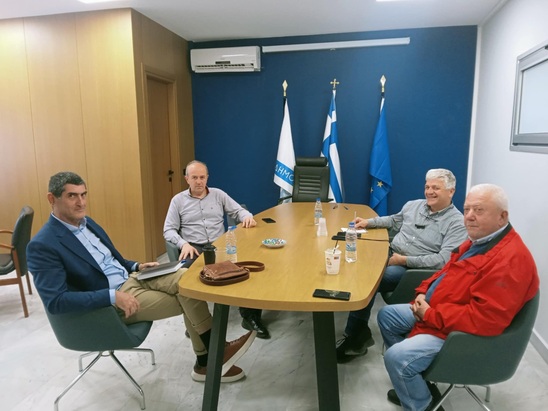 Image: Συνάντηση με το νέο διοικητή του Νοσοκομείου είχε ο Δήμαρχος Ιεράπετρας