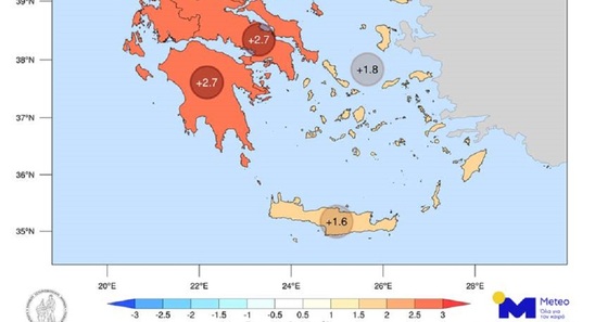 Image: O φετινός Οκτώβριος στους τρεις πιο ζεστούς των τελευταίων δεκατριών ετών στην Κρήτη