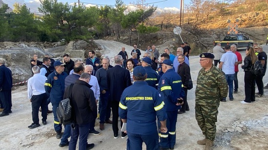 Image: Μ. Λαθουράκης: 25 σπίτια και επιχειρήσεις έχουν ήδη καταγραφεί μετά τις πλημμύρες