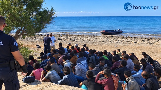 Image: 150 μετανάστες σε λίγες ώρες σε Ιεράπετρα και Κουτσουρά – Στο «κόκκινο» οι ροές στη νότια Κρήτη