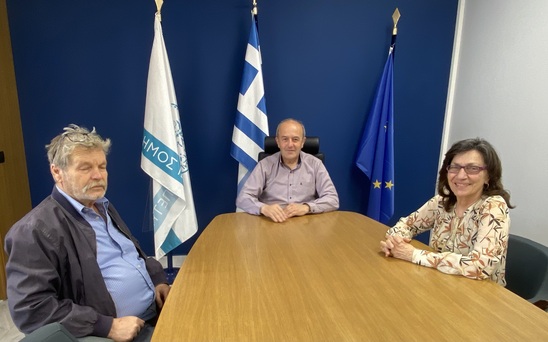 Image: Στο επίκεντρο το οδικό δίκτυο και η οικία Μελετίου Μεταξάκη στο Μεταξοχώρι
