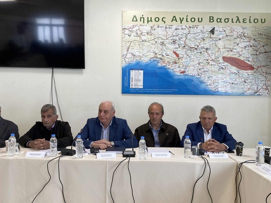 Image: Ενιαίο μέτωπο για τον ΝΟΑΚ και τη σύνδεση με το νέο αεροδρόμιο Καστελίου